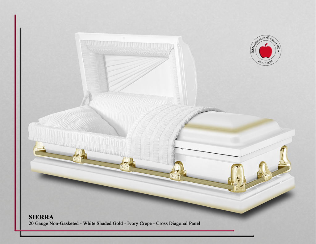 Sierra White Shaded Gold